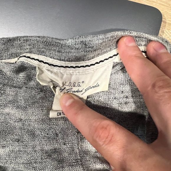 🌿4/$35🌿‎ H&M Grey Long Button Down Cardigan (XS) - Picture 7 of 10